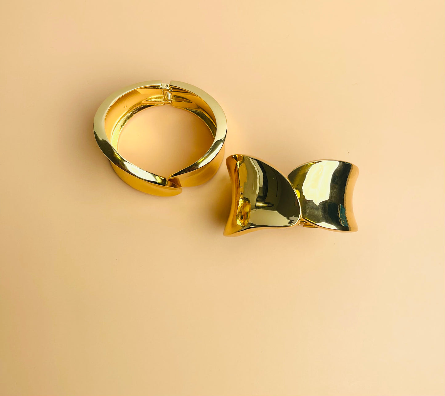 Golden Cuff Bangle