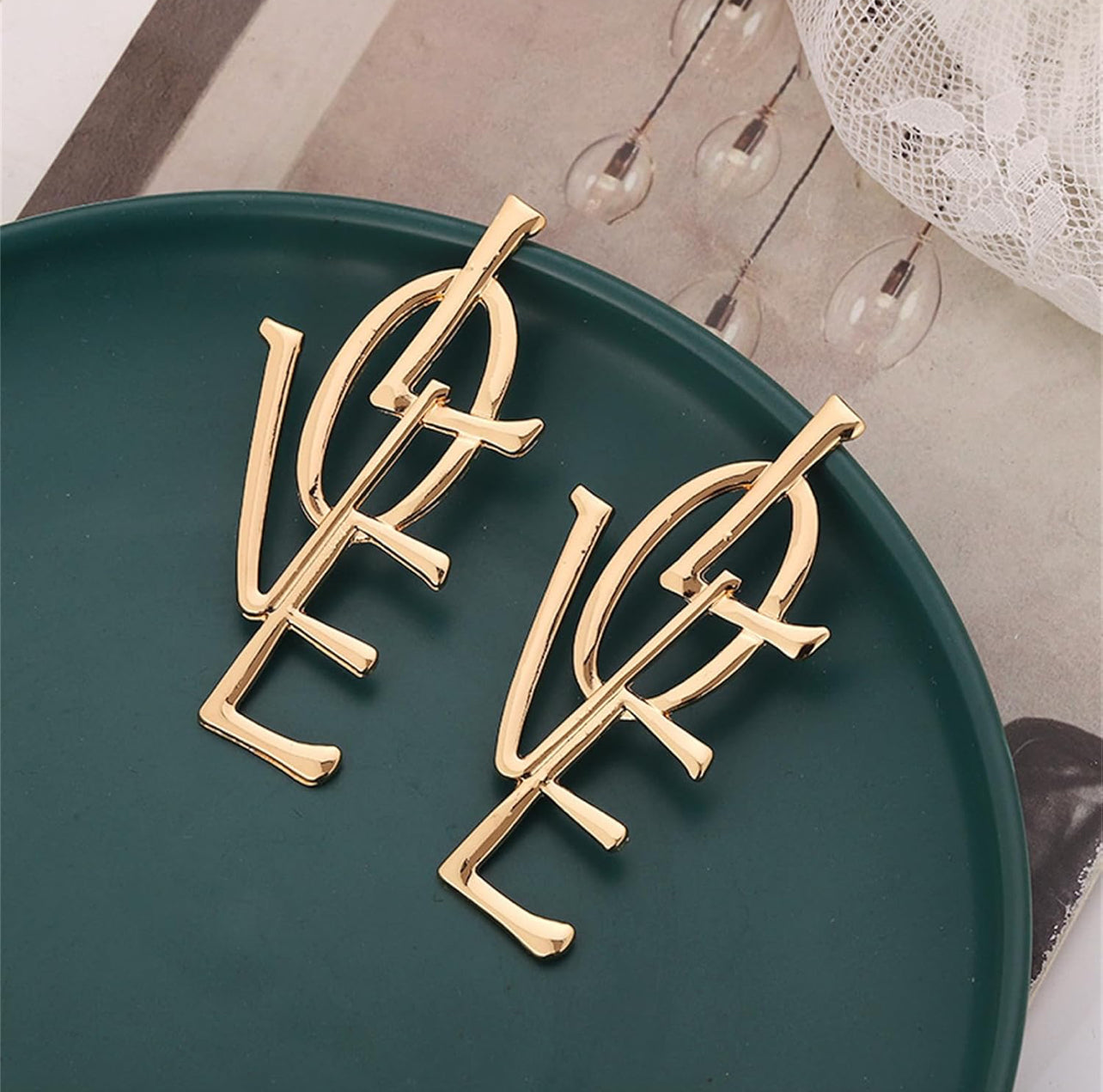 Love Dangling Earrings