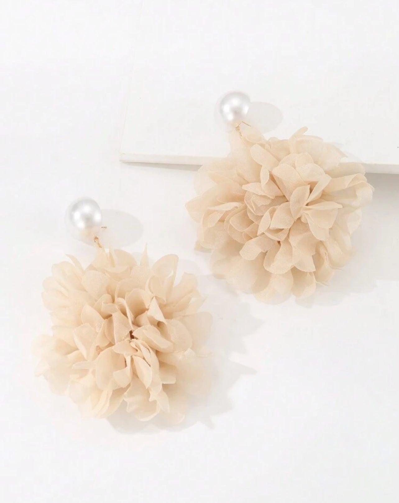 Pearl Flower Earrings