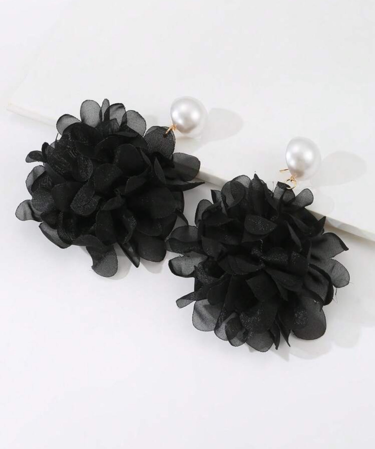 Pearl Flower Earrings