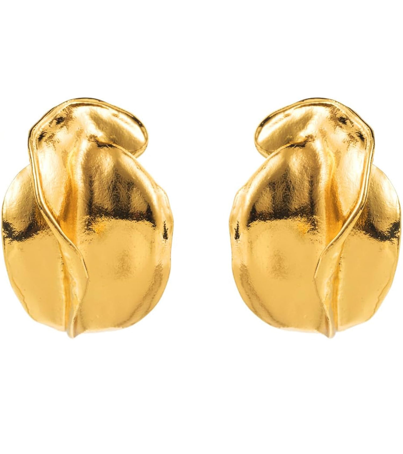 A.S Golden Shell Earrings