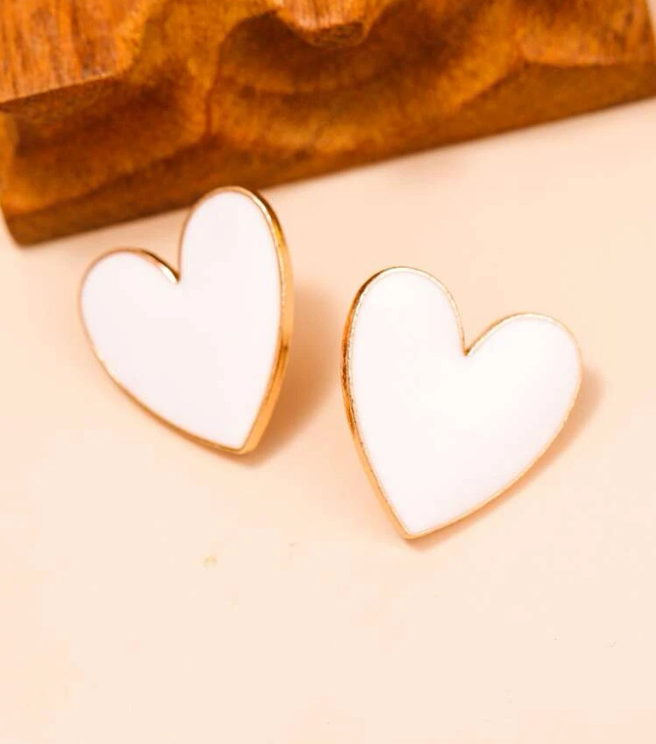 Heart Studs Earrings