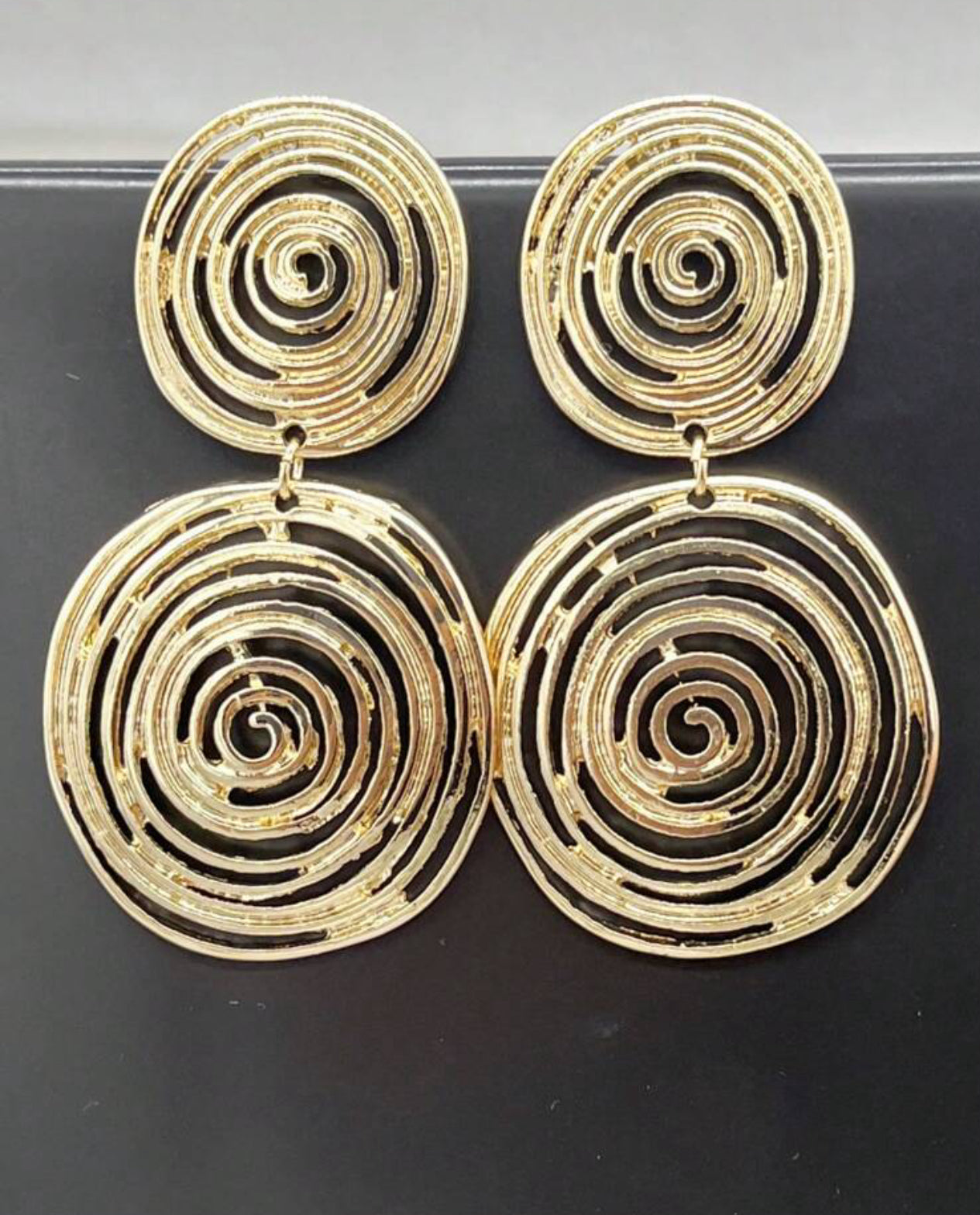 Double Swirl Earrings