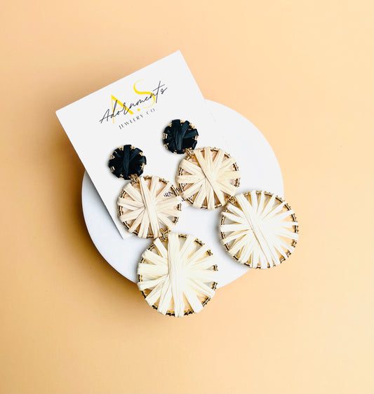 A.S Triple Star Earrings