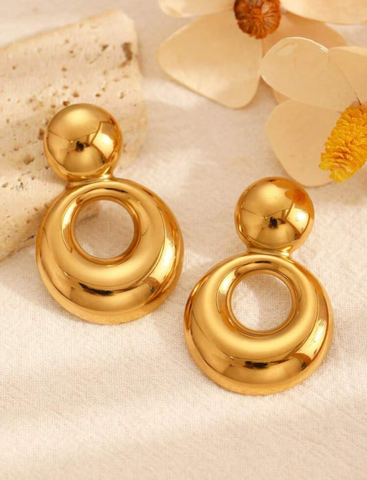 Double O Earrings