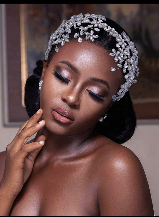 ￼Cynthia Rhinestone Bridal Headband