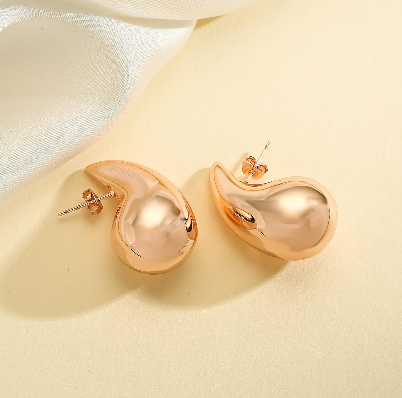 Jumbo Chunky Teardrop Earring