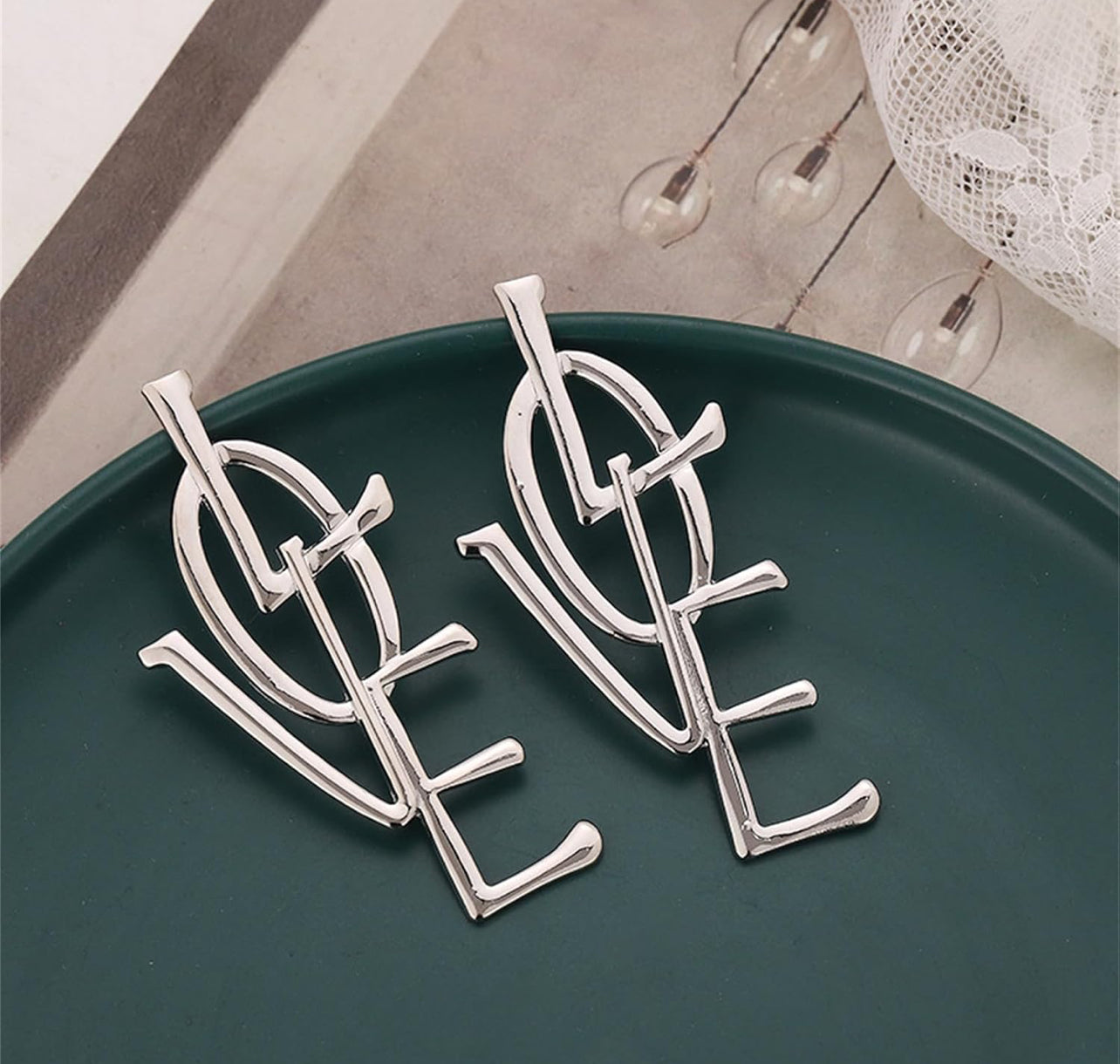Love Dangling Earrings