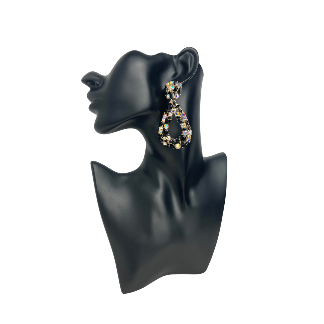 Dazzling diva drop earrings